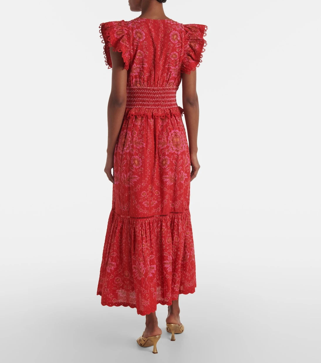 Farm Rio - Floral cotton maxi dress