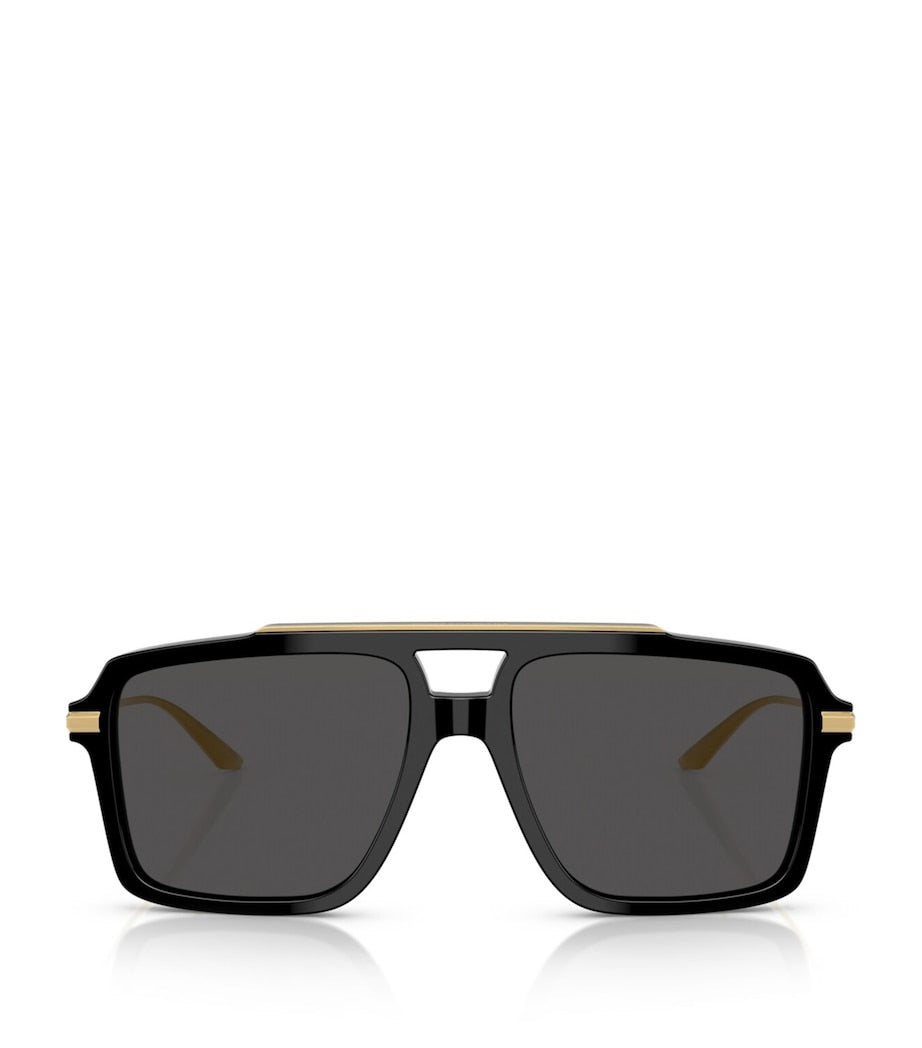 Acetate Aviator Sunglasses