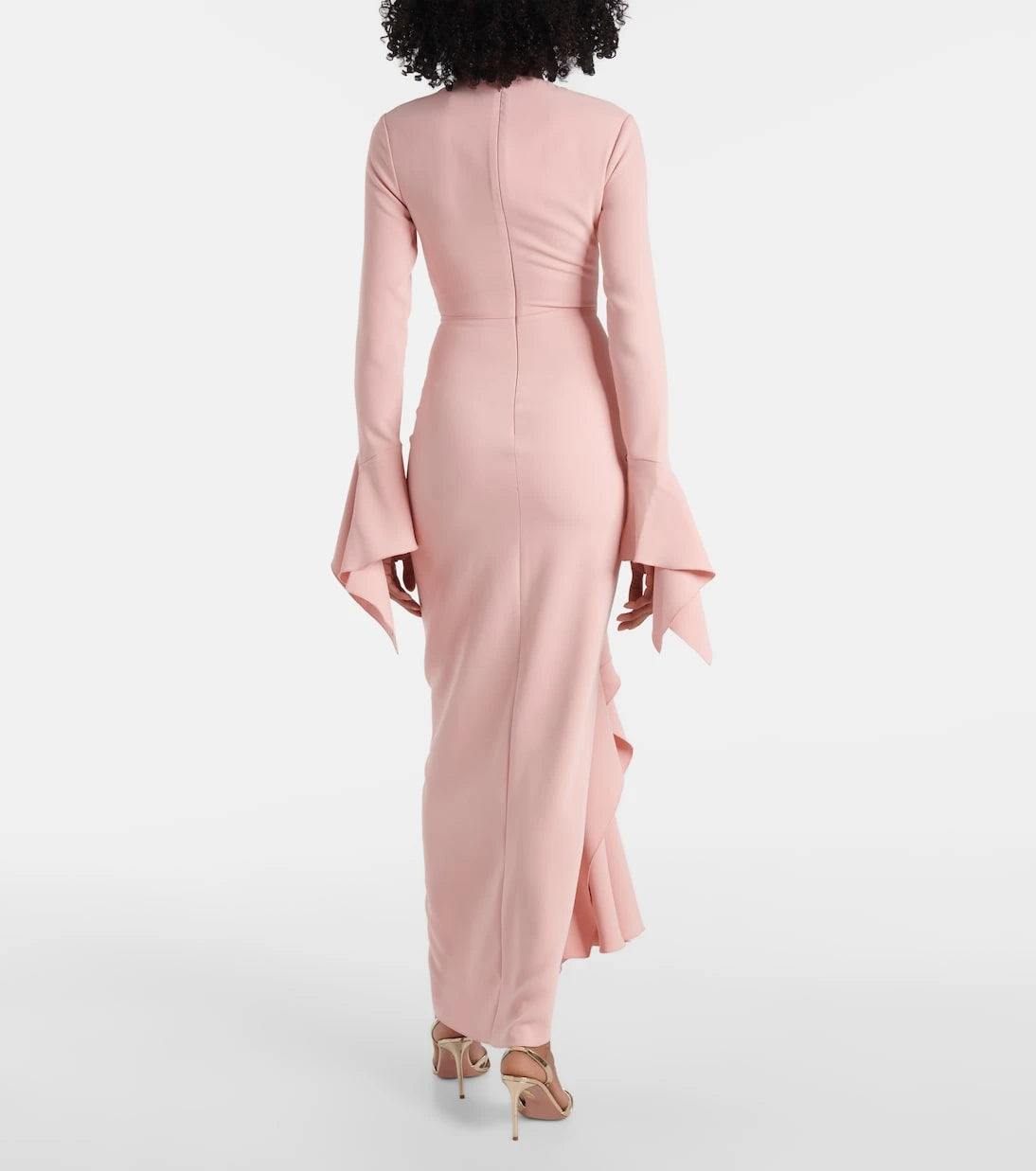 Solace London - Della draped gown