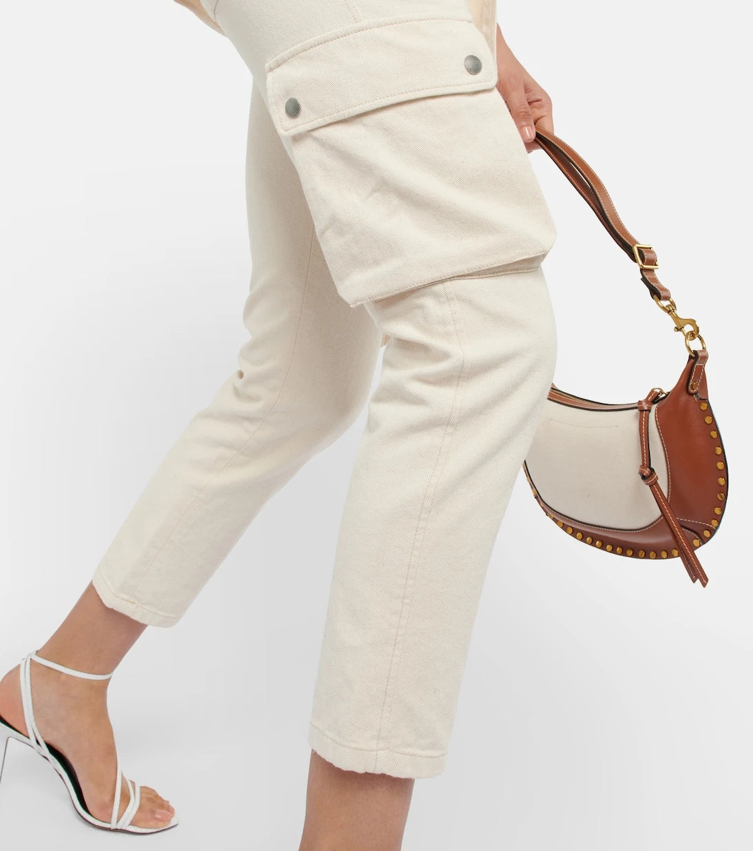 Isabel Marant - Evalia tapered cotton cargo pants