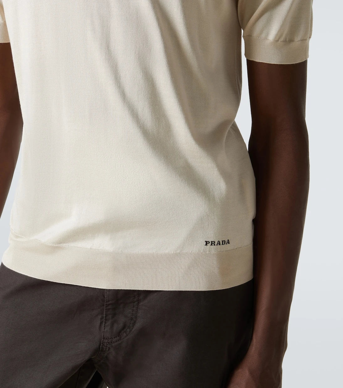Prada - Silk polo shirt