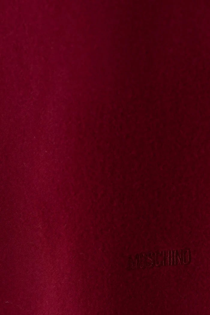 Moschino erkek yün atkı merinos yününden