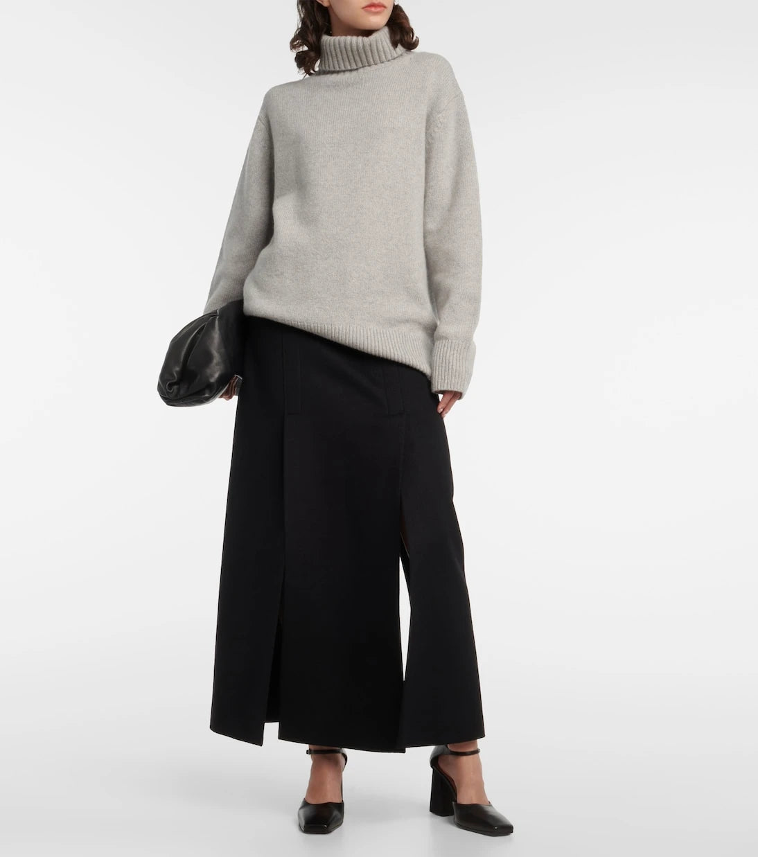 Proenza Schouler - حذاء بكعب عالٍ من جلد كواد
