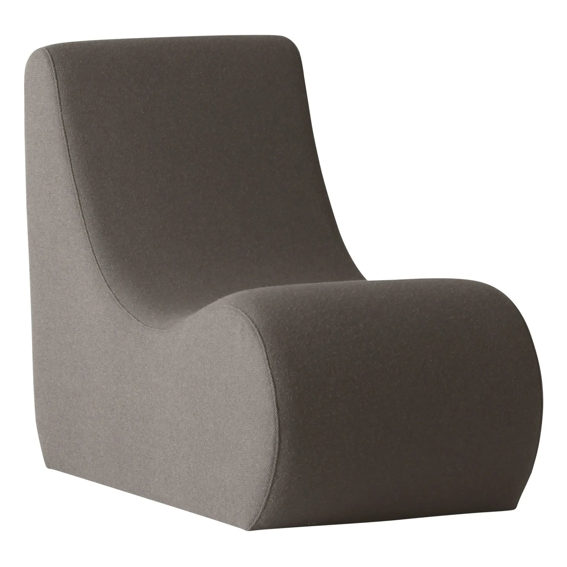 Verpan - Welle 2 Lounge Chair | Dark grey