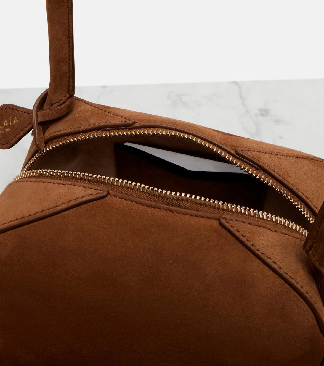 Alaïa - Le Bouledouge suede shoulder bag