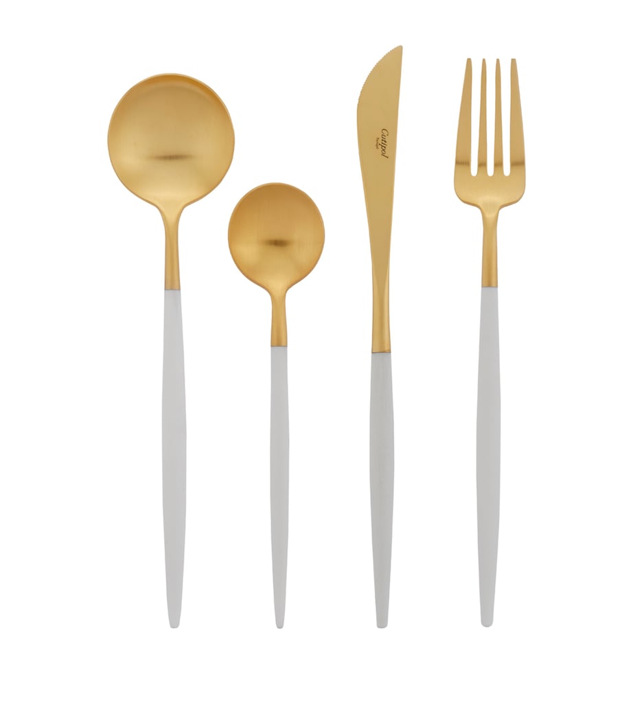 Goa Gold-Plated 24-Piece Cutlery Set