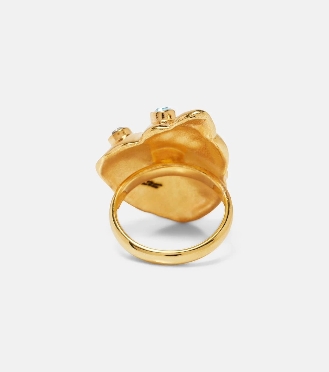 Oscar de la Renta - Seashell crystal-embellished ring