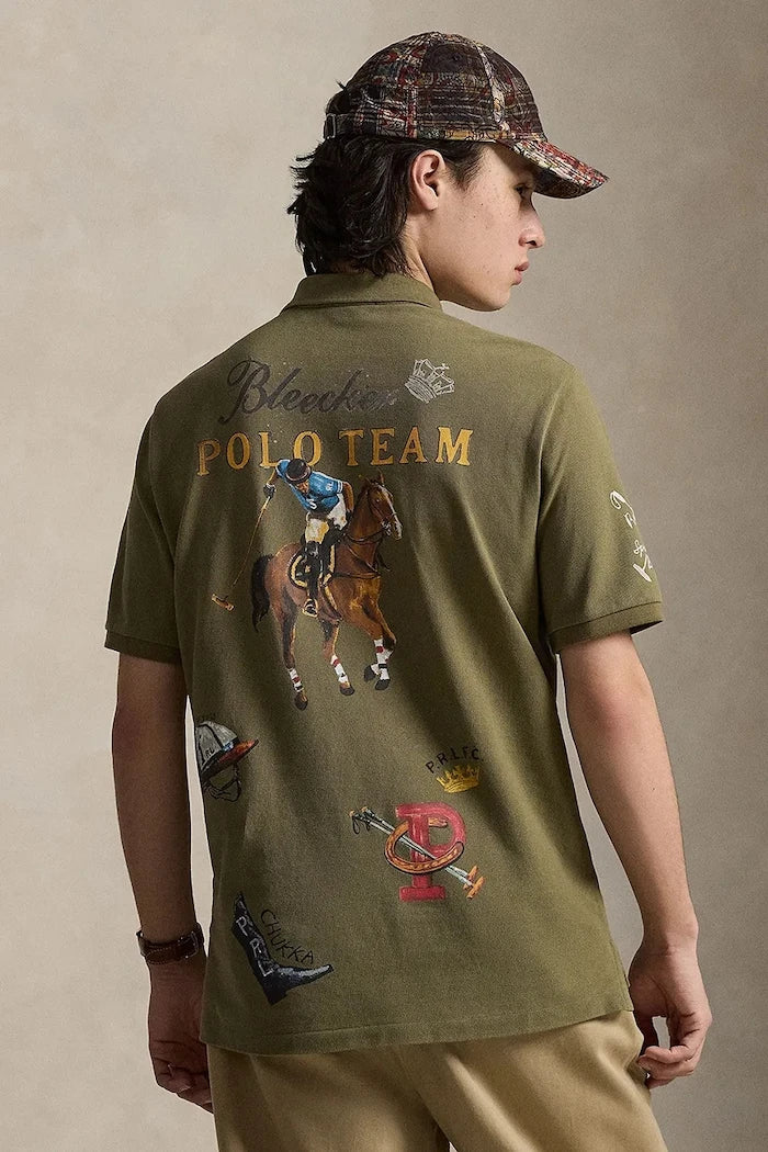 Polo Ralph Lauren тениска с яка мъжка от памук
