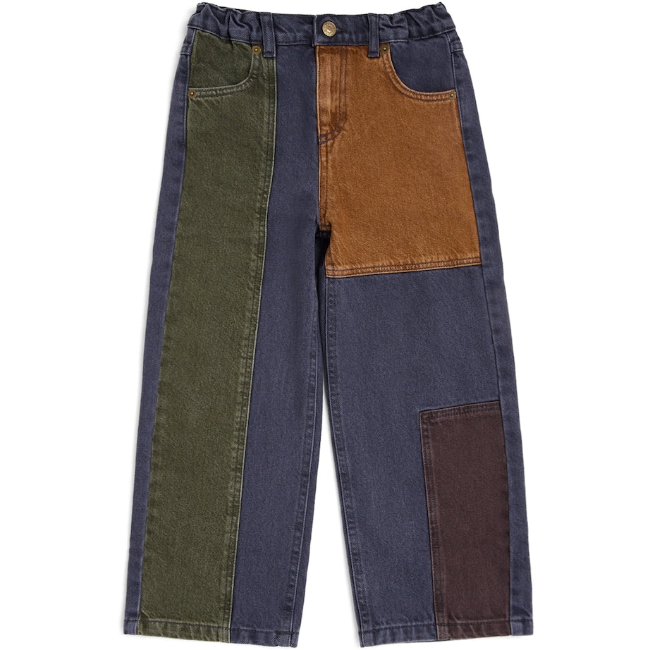 Bobo Choses Organic Cotton Patchwork Jeans (2-13 Years)