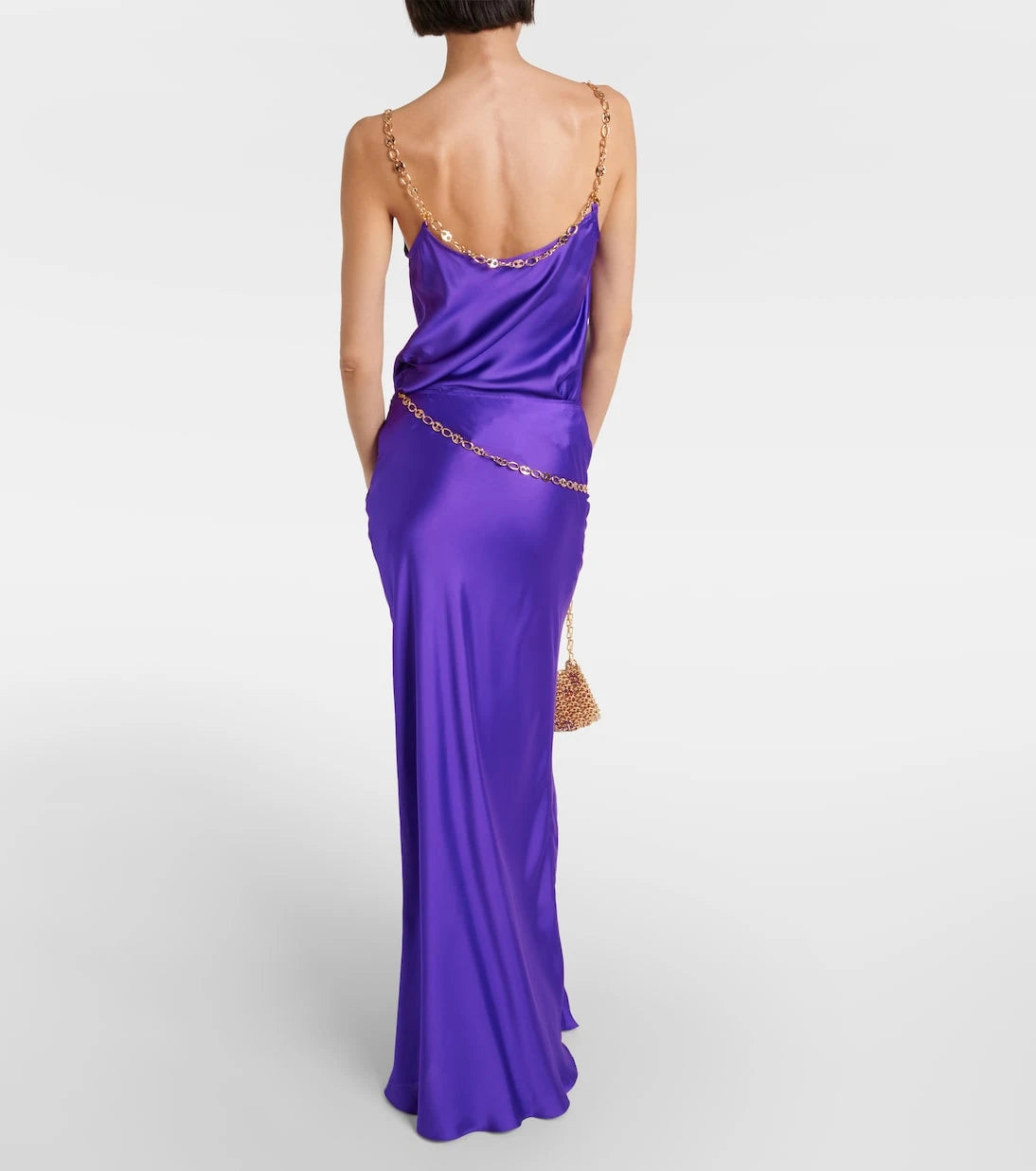Rabanne - Chain-detail maxi skirt