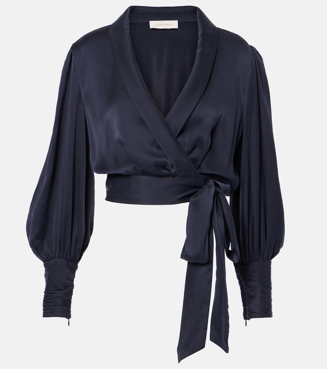 Zimmermann - Silk wrap top