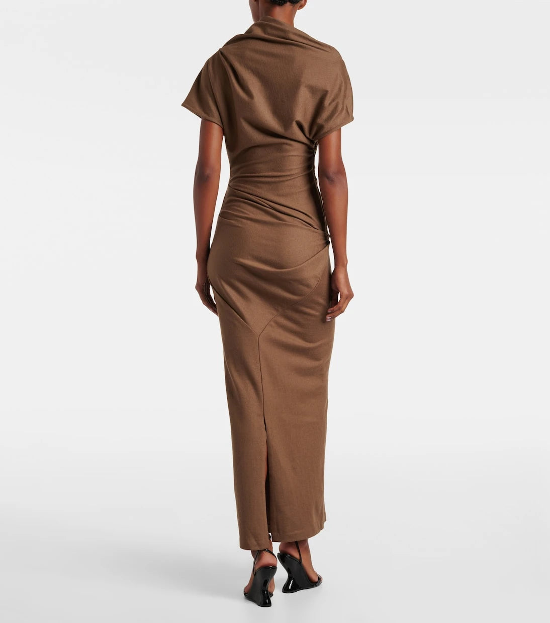 Entire Studios - Draped wool maxi dress