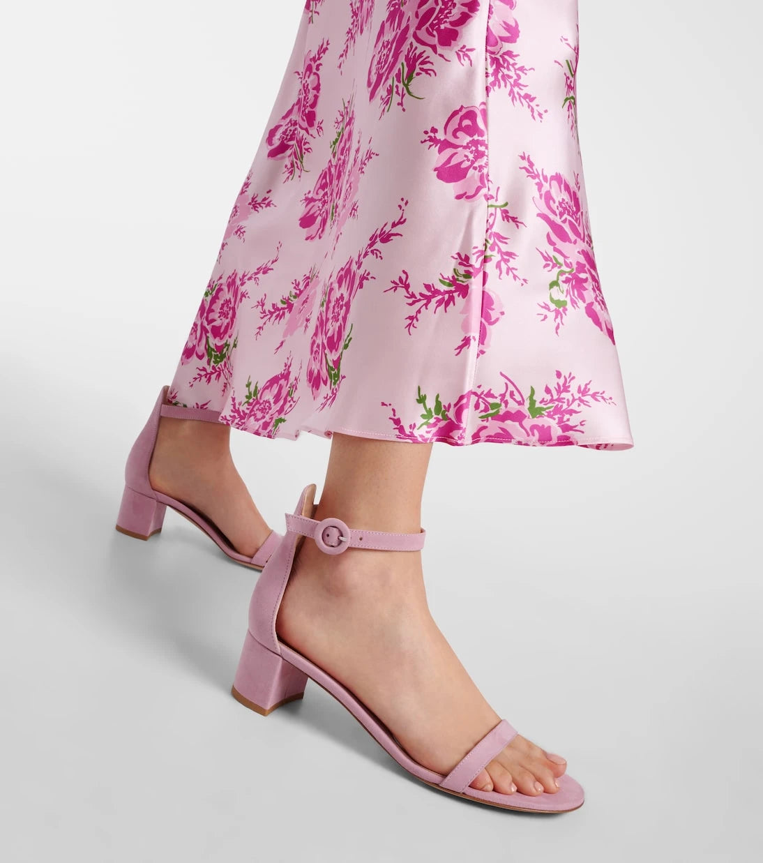 Gianvito Rossi - Gaeta 45 suede sandals