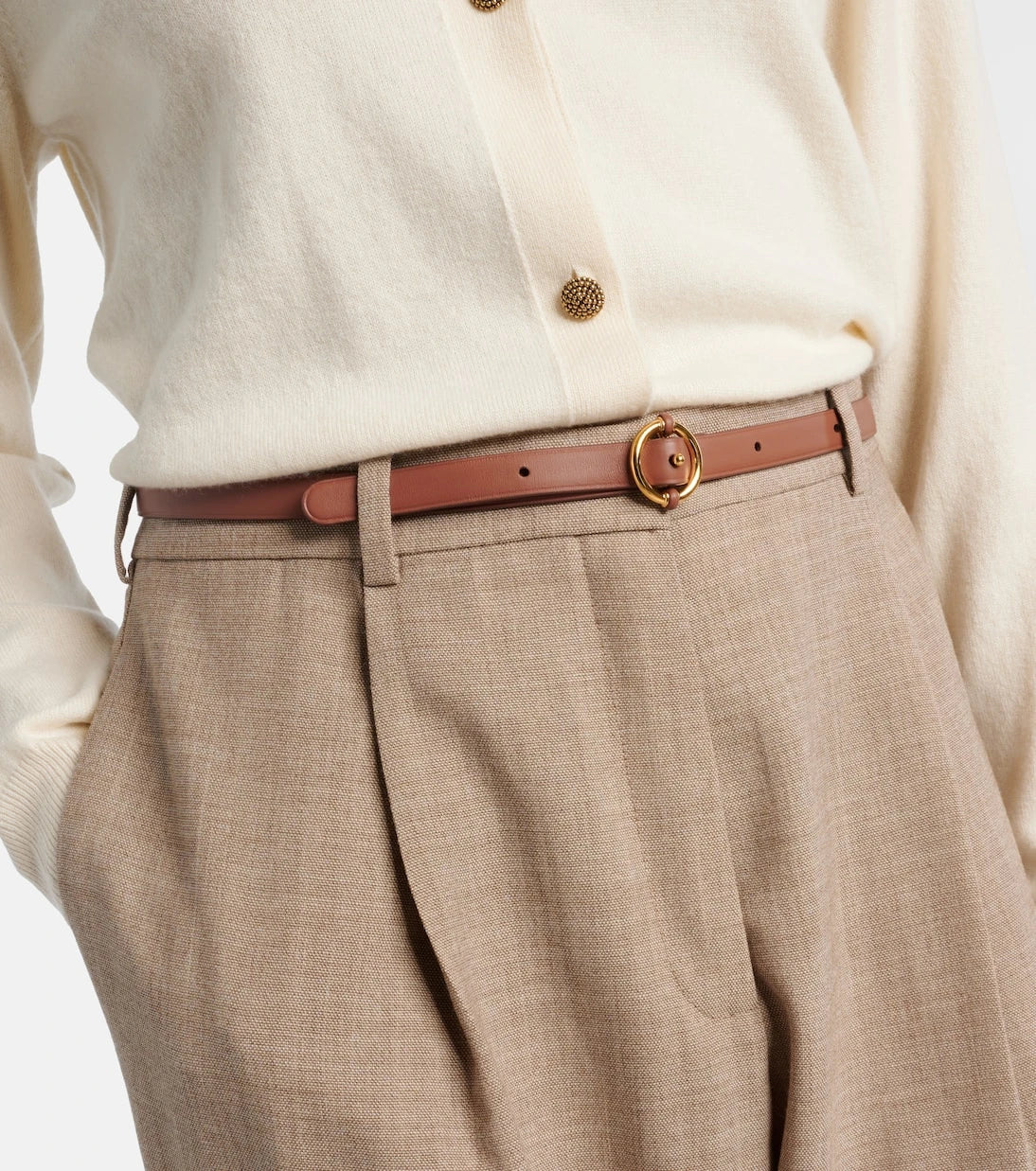 Loro Piana - Helm leather belt
