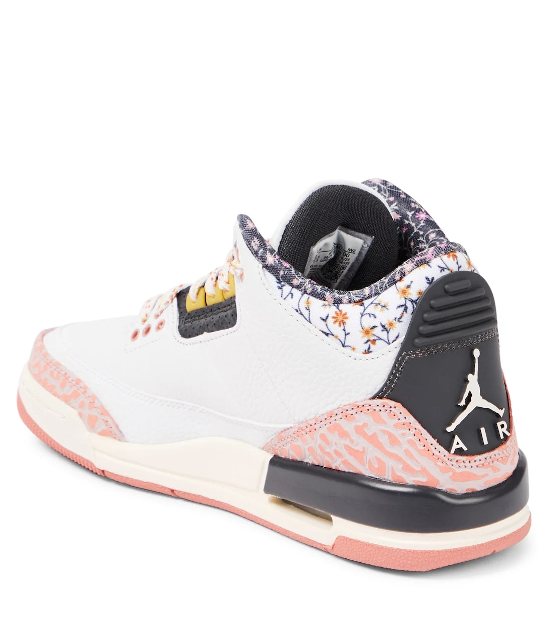 Nike Kids - Air Jordan 3 leather sneakers