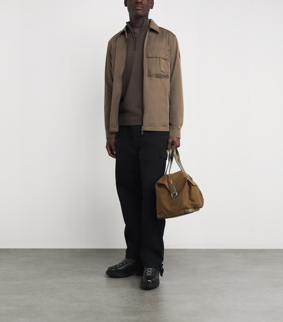 Belstaff Brown Water-Repellent Drome Overshirt