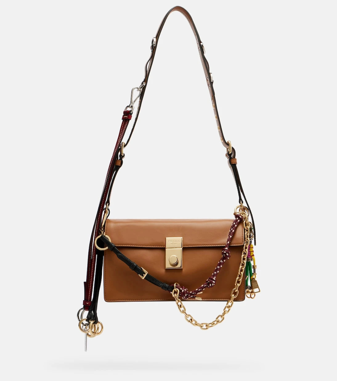 Prada - Prada Soft Sound Small leather shoulder bag