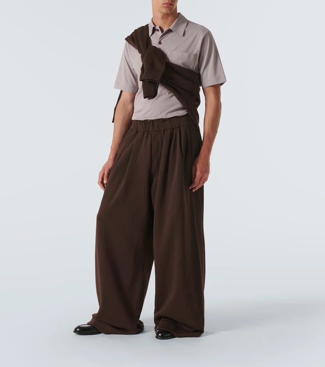 Dries Van Noten - Cotton jersey polo shirt