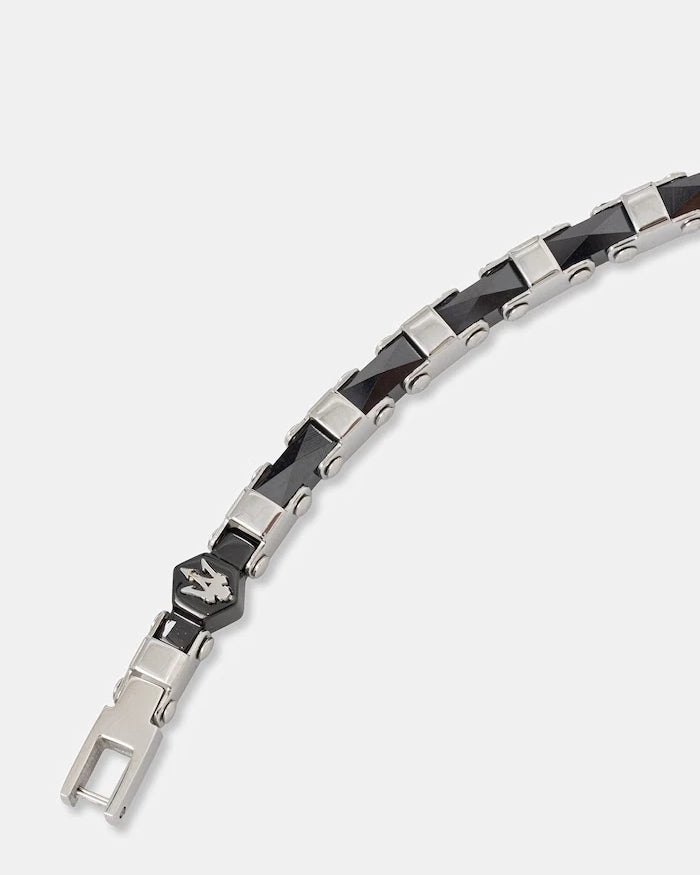 MASERATI erkek paslanmaz çelik bileklik CERAMIC