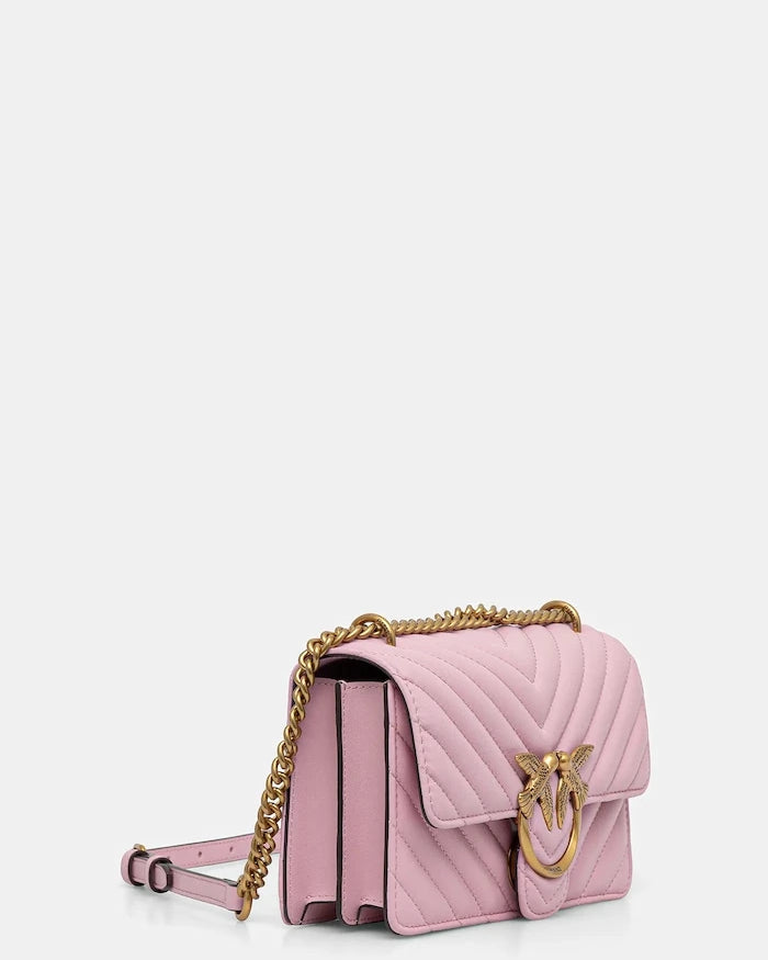 Pinko kadın deri crossbody çanta