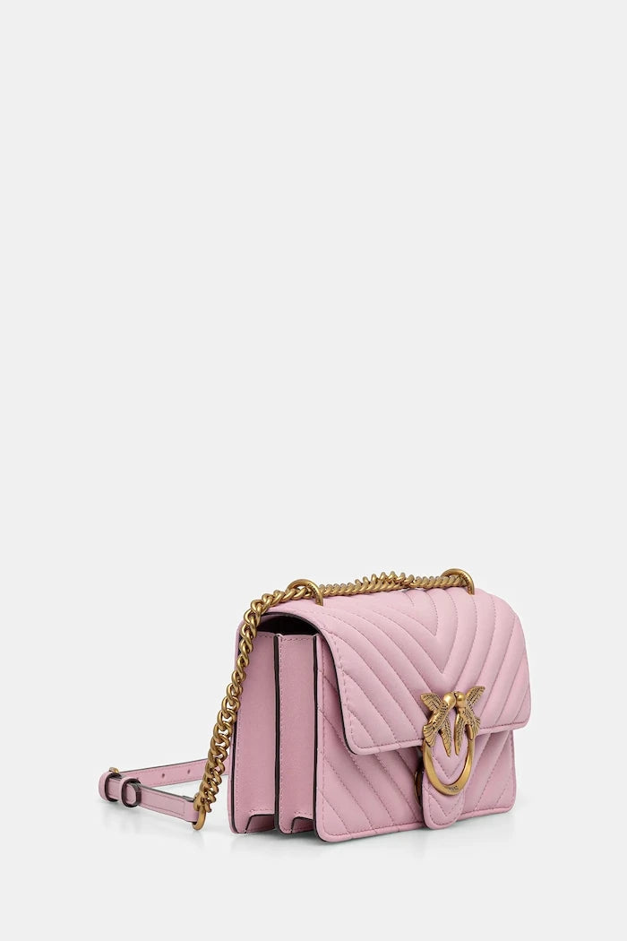 Pinko чанта crossbody дамска от кожа
