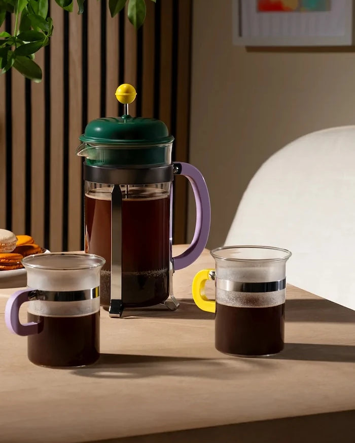Borosilikat camdan Bodum MoMA Chambord 0,3 l cam bardak seti