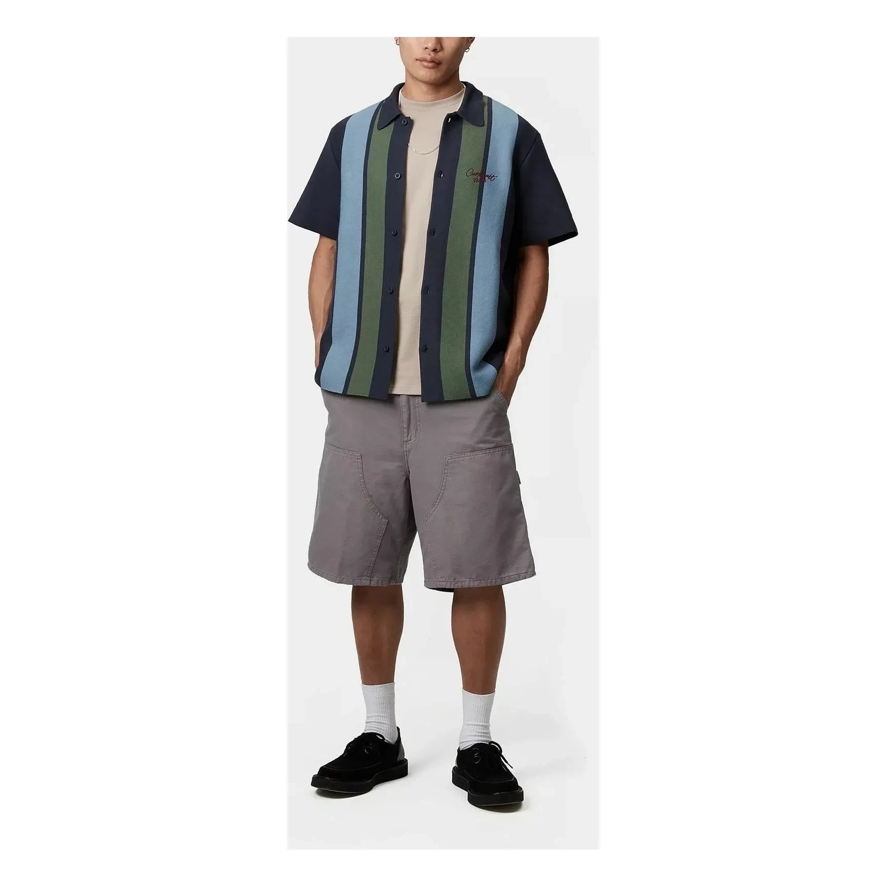 Carhartt WIP - Memory mesh shirt | Ink