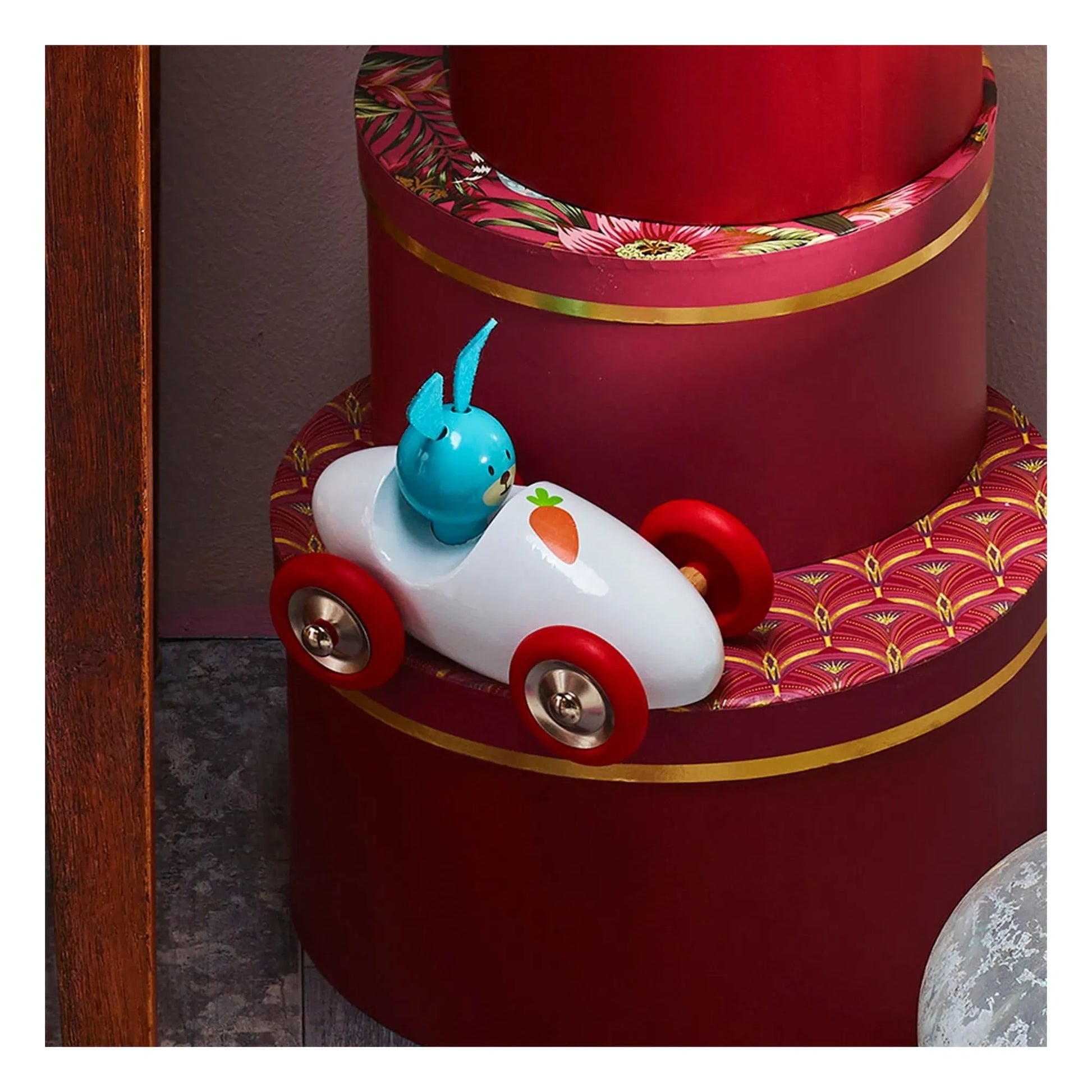 Vilac - Raoul the rabbit's car  | White