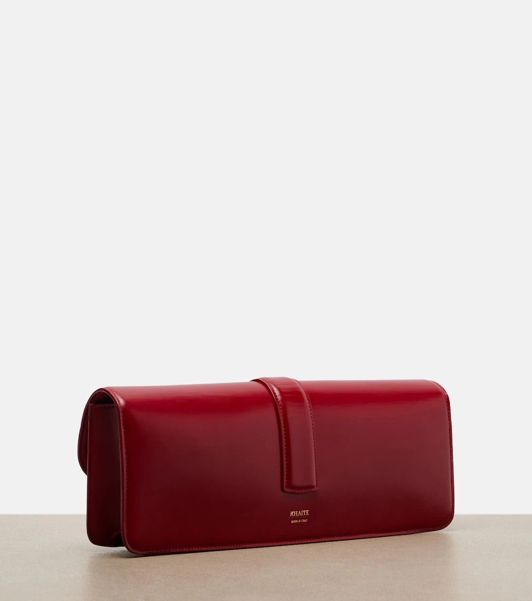 Khaite - Blake leather clutch