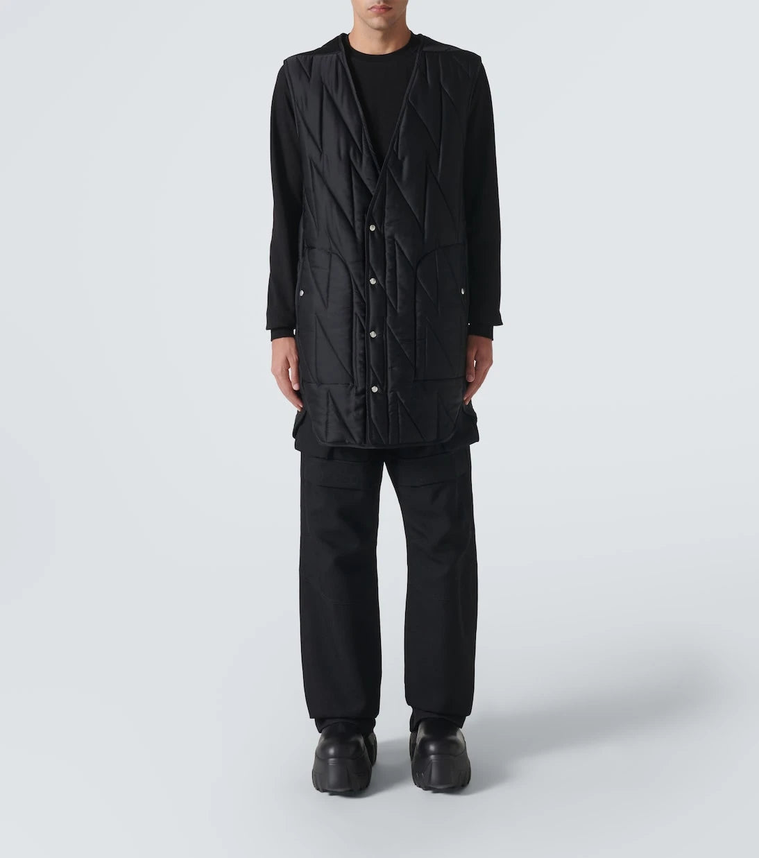 Rick Owens - Quilted puffer vest