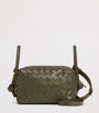 Bottega Veneta Green Small Leather Loop Top-Handle Bag