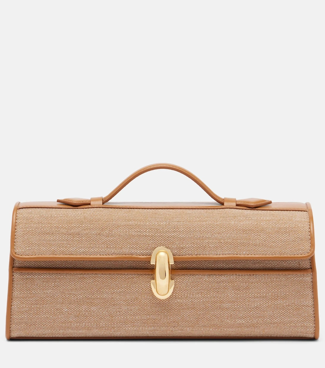Savette - Symmetry Slim Medium canvas top-handle bag