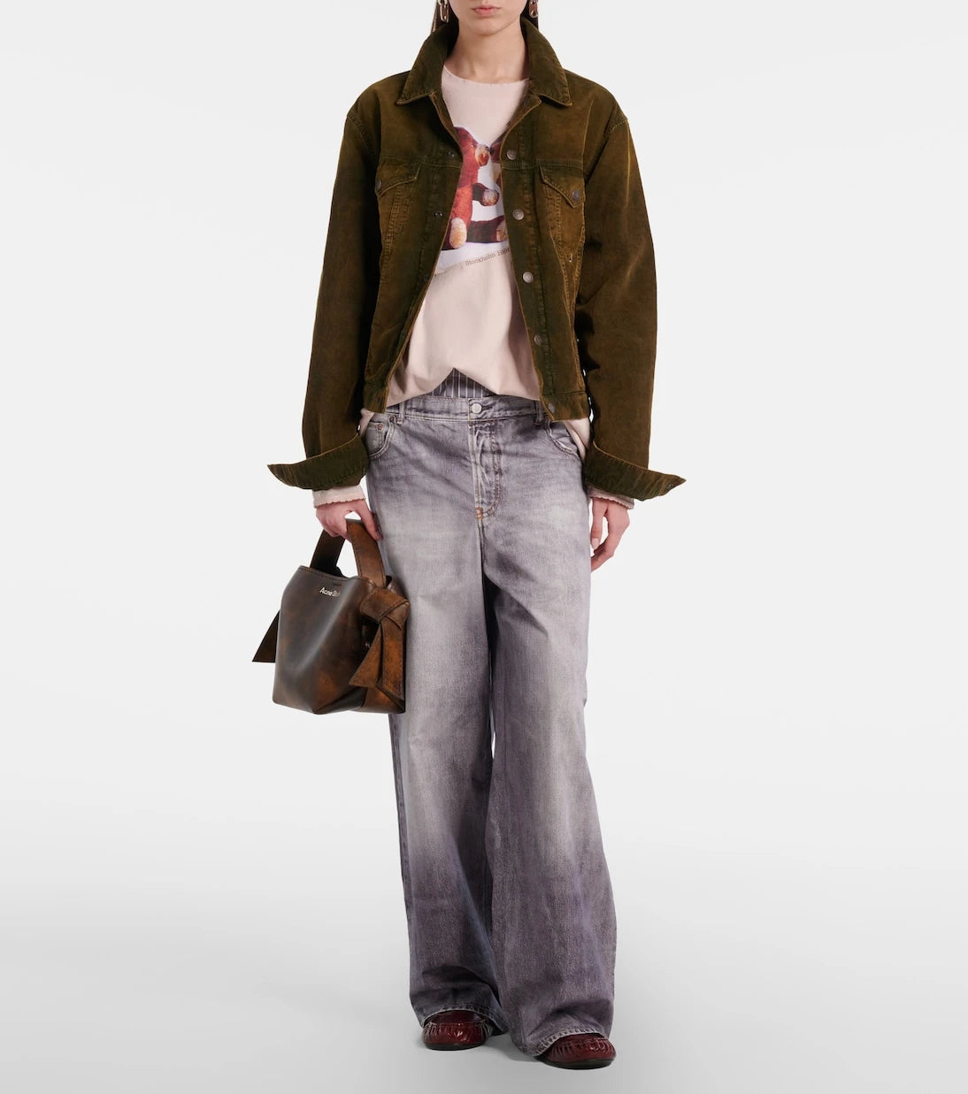 Acne Studios - Musubi Mini leather shoulder bag