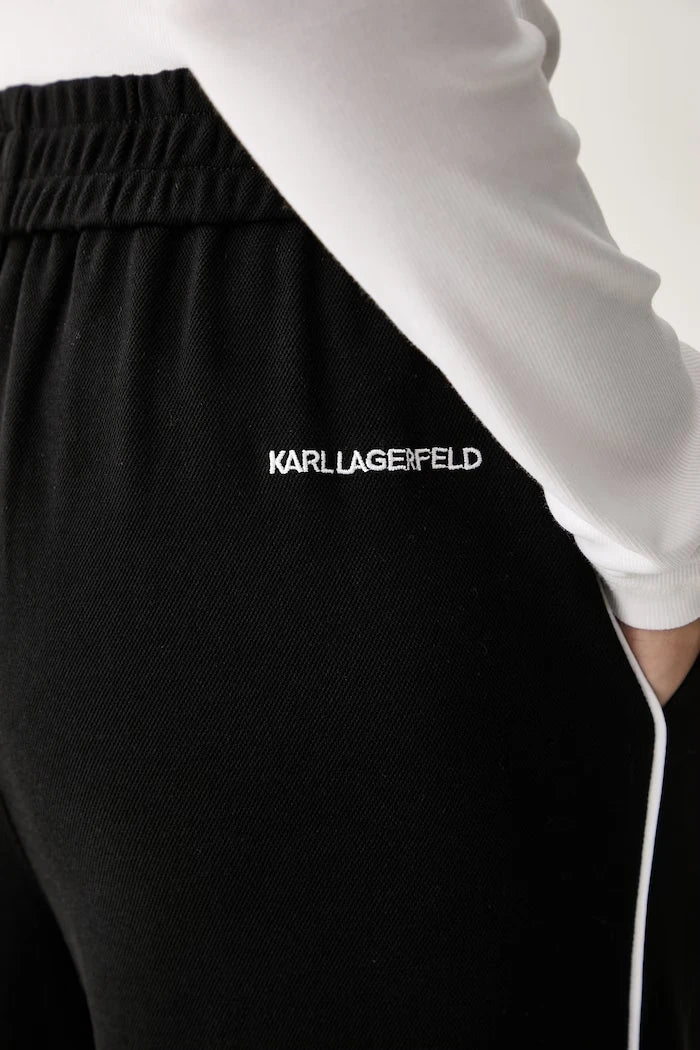 Karl Lagerfeld kadın pamuklu eşofman altı IKON