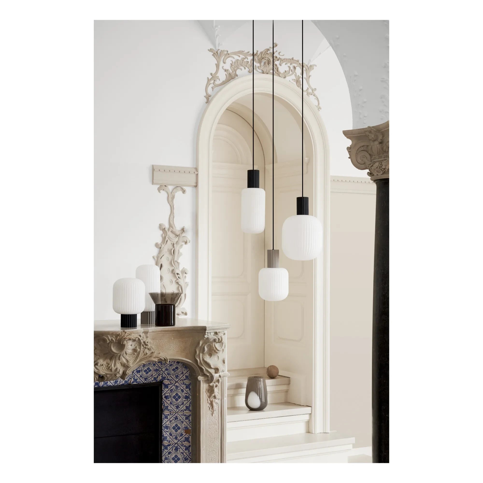 Broste Copenhagen - Lolly Table Lamp | White
