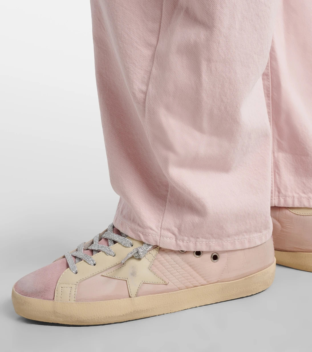 Golden Goose - Super-Star suede-trimmed sneakers