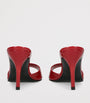Red Leather Marmont Heeled Mules 85