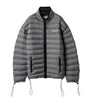 Metallic Technical Pongé Goose Down Puffer Jacket