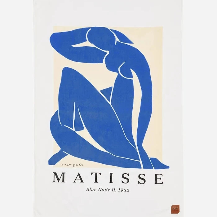 Slowtide x Henri Matisse Pamuklu Plaj Havlusu 100 x 150 cm