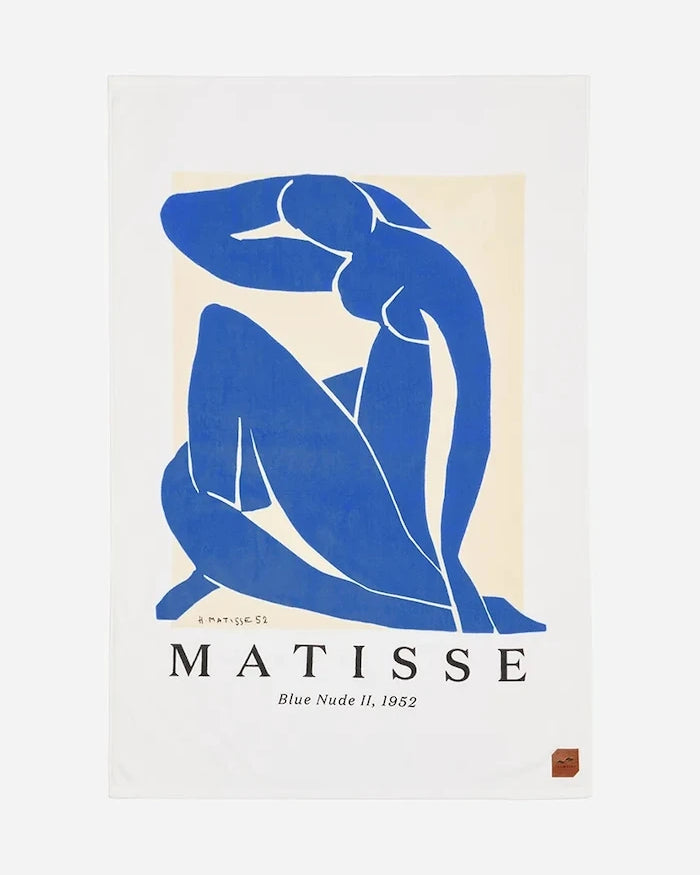 Slowtide x Henri Matisse Pamuklu Plaj Havlusu 100 x 150 cm