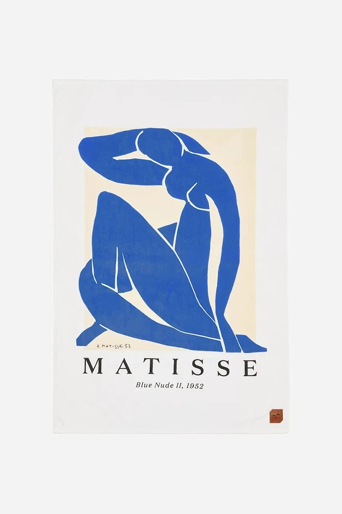 Slowtide x Henri Matisse Pamuklu Plaj Havlusu 100 x 150 cm
