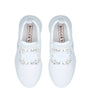 Roger Vivier White Viv' Run Strass Buckle Sneakers