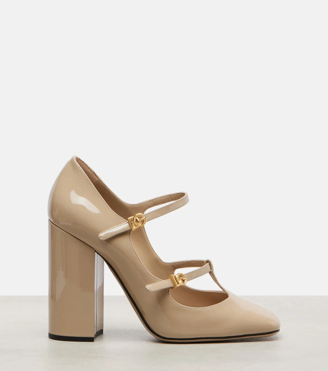 Dolce&Gabbana - DG 105 patent leather Mary Jane pumps