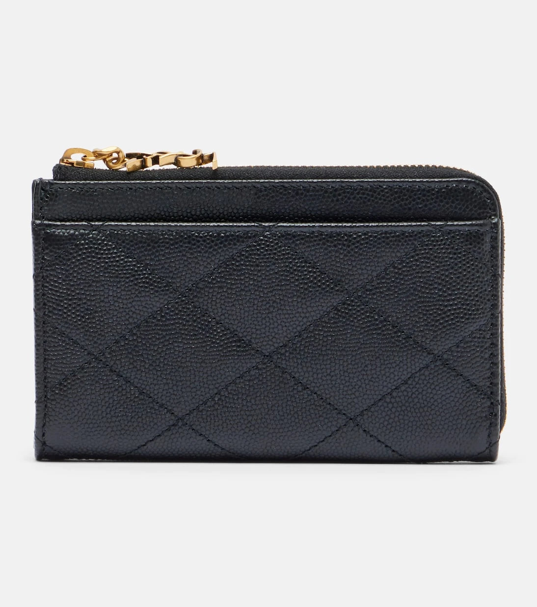 Saint Laurent - Cassandre Bijou quilted leather card case