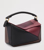 LOEWE Black x Albers Leather Puzzle Top-Handle Bag