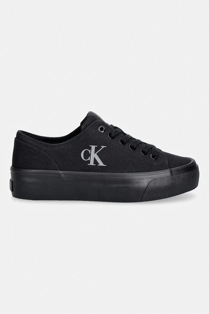 Calvin Klein VULC FLATFORM LOW CANVAS MG düşük kadın sneaker