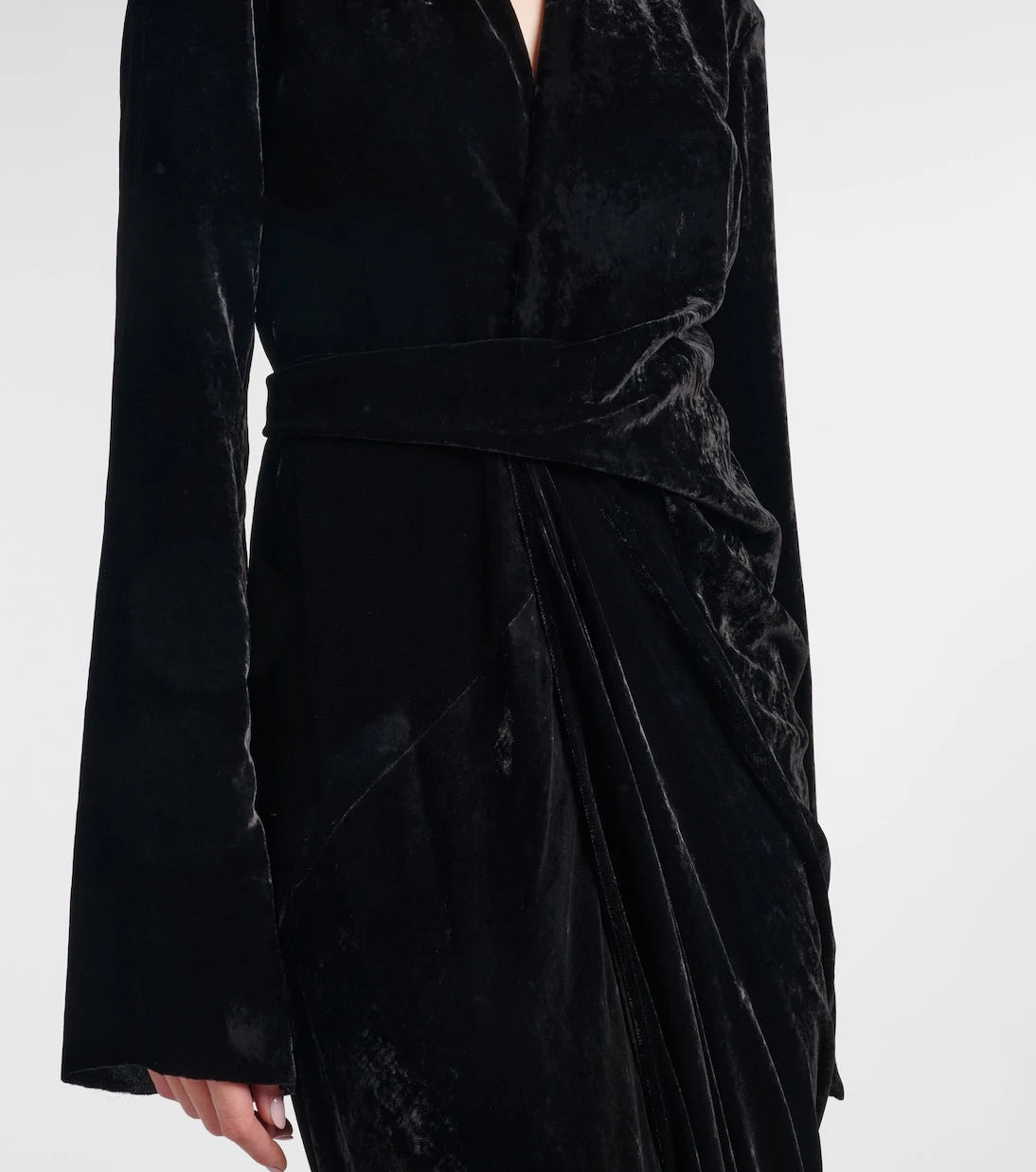 Rick Owens - Ruched gown