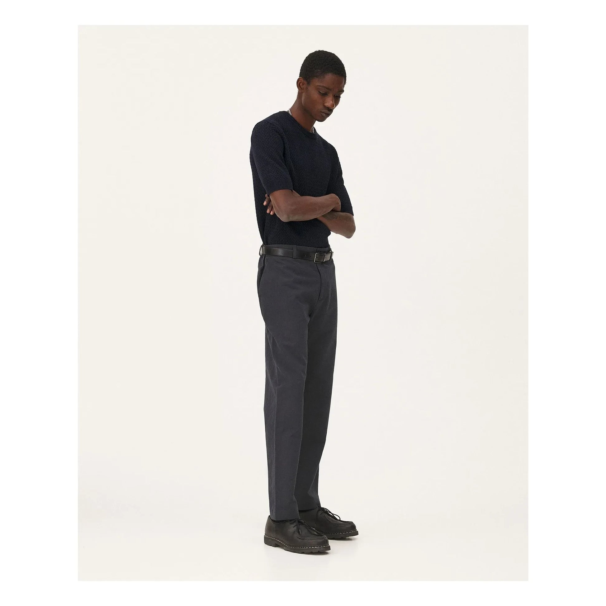 Noyoco - Detroit Linen Pants | Dark Blue