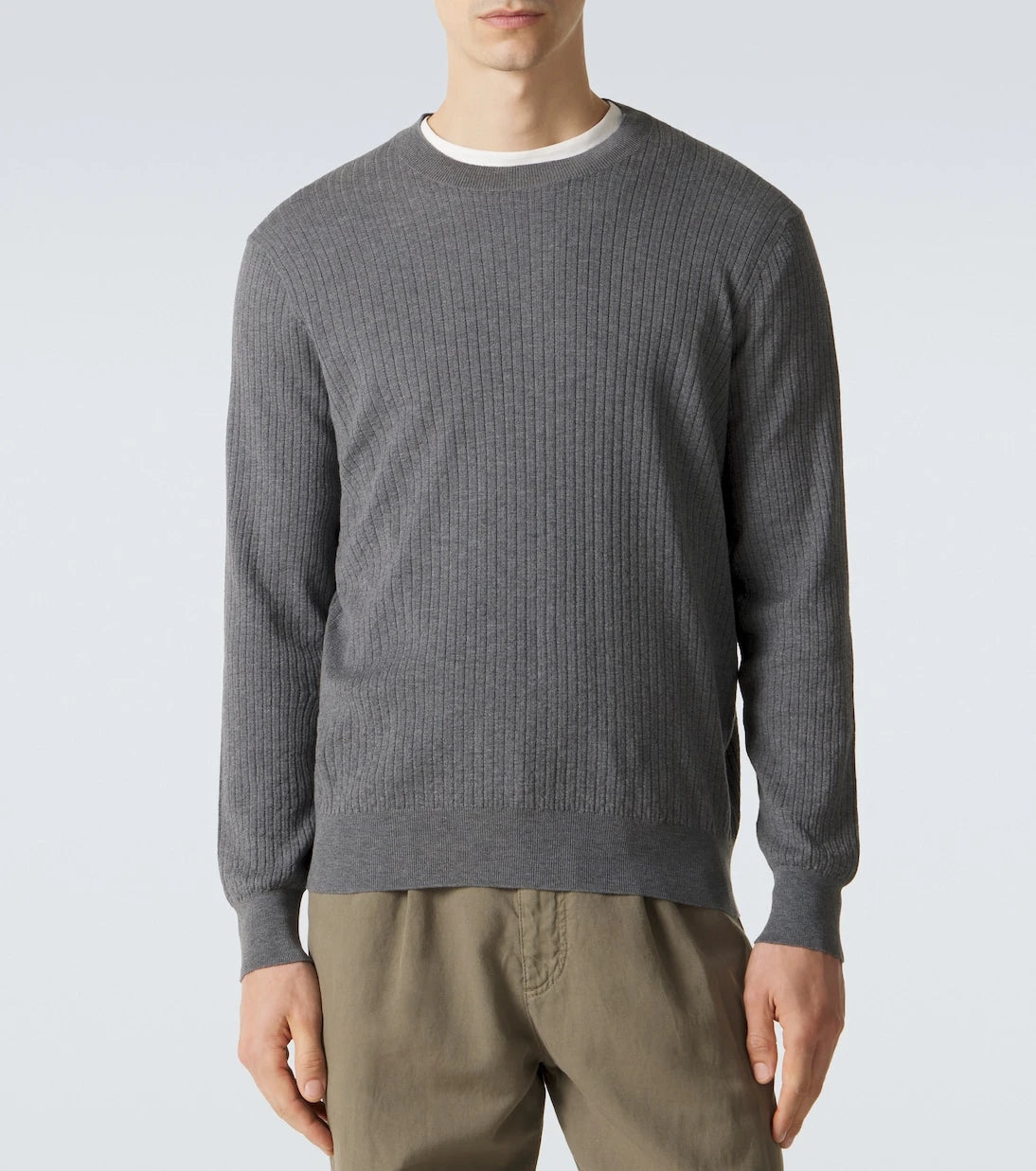 Brunello Cucinelli - Ribbed-knit cotton sweater