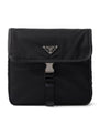 Prada Re-Nylon and Leather Messenger Bag